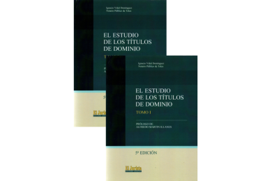 EL ESTUDIO DE LOS TÍTULOS DE DOMINIO - 2 Tomos