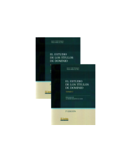 EL ESTUDIO DE LOS TÍTULOS DE DOMINIO - 2 Tomos