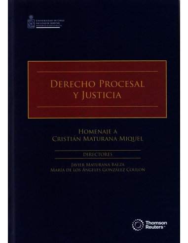 DERECHO PROCESAL Y JUSTICIA - HOMENAJE A CRISTIÁN MATURANA MIQUEL