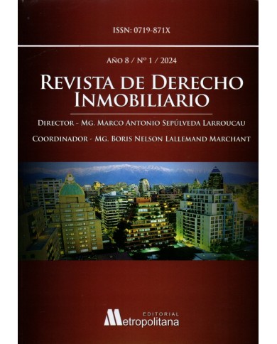 REVISTA DE DERECHO INMOBILIARIO - AÑO 8 - 2024