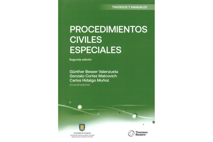PROCEDIMIENTOS CIVILES ESPECIALES (2ª Edición)