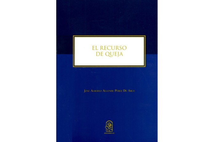 EL RECURSO DE QUEJA
