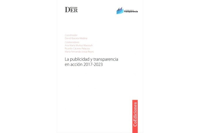 LA PUBLICIDAD Y LA TRANSPARENCIA EN ACCIÓN 2017-2023