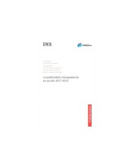 LA PUBLICIDAD Y LA TRANSPARENCIA EN ACCIÓN 2017-2023