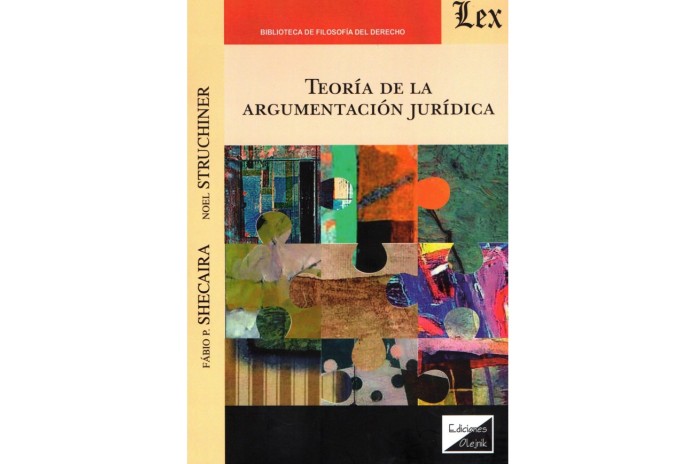 TEORÍA DE LA ARGUMENTACIÓN JURÍDICA