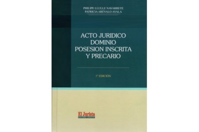 ACTO JURÍDICO, DOMINIO, POSESIÓN INSCRITA Y PRECARIO