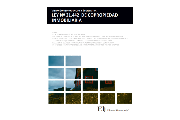 VISIÓN JURISPRUDENCIAL Y LEGISLATIVA LEY Nº 21.442 DE COPROPIEDAD INMOBILIARIA