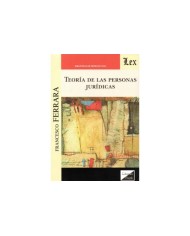 TEORÍA DE LAS PERSONAS JURÍDICAS