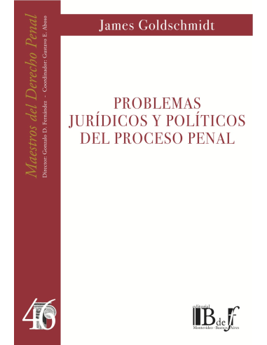 (46) PROBLEMAS JURÍDICOS Y POLÍTICOS DEL PROCESO PENAL