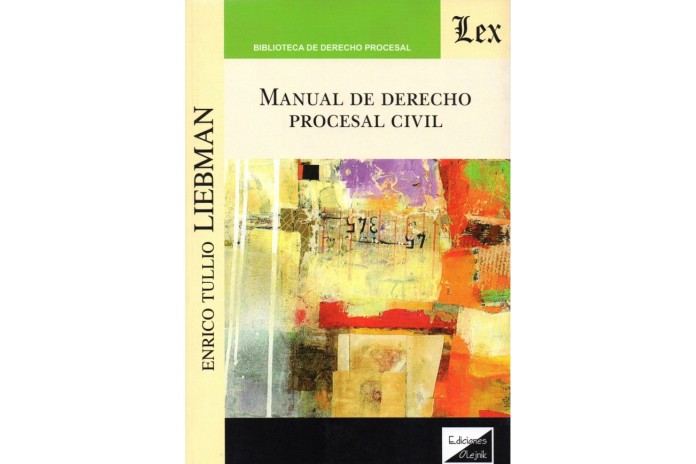 MANUAL DE DERECHO PROCESAL CIVIL