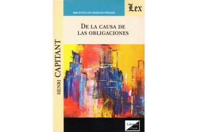 DE LA CAUSA DE LAS OBLIGACIONES