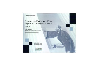 CURSO DE DERECHO CIVIL - TOMO III - OBLIGACIONES, PARTE GENERAL Y CLASIFICACIÓN - ESQUEMAS PARA ESTUDIANTES DE DERECHO
