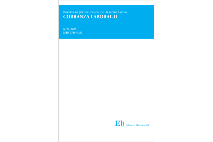BOLETÍN DE JURISPRUDENCIA DE DERECHO LABORAL N°20 - COBRANZA LABORAL II