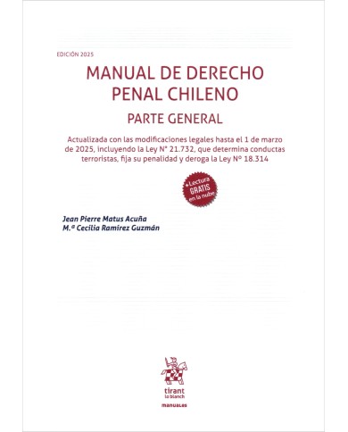 MANUAL DE DERECHO PENAL CHILENO - PARTE GENERAL (3ª EDICIÓN)