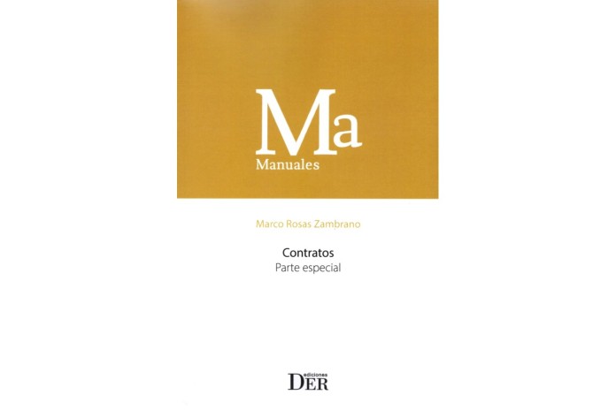 CONTRATOS - PARTE ESPECIAL