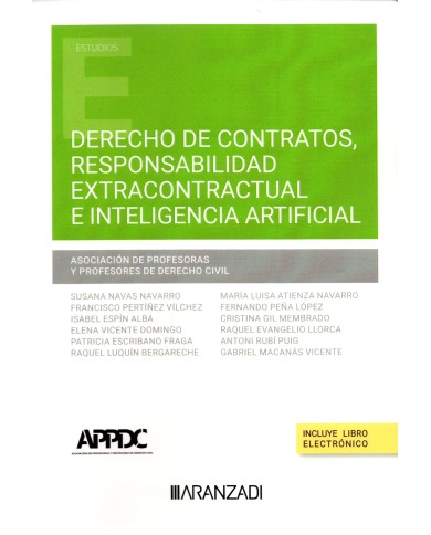 DERECHO DE CONTRATOS, RESPONSABILIDAD EXTRACONTRACTUAL E INTELIGENCIA ARTIFICIAL