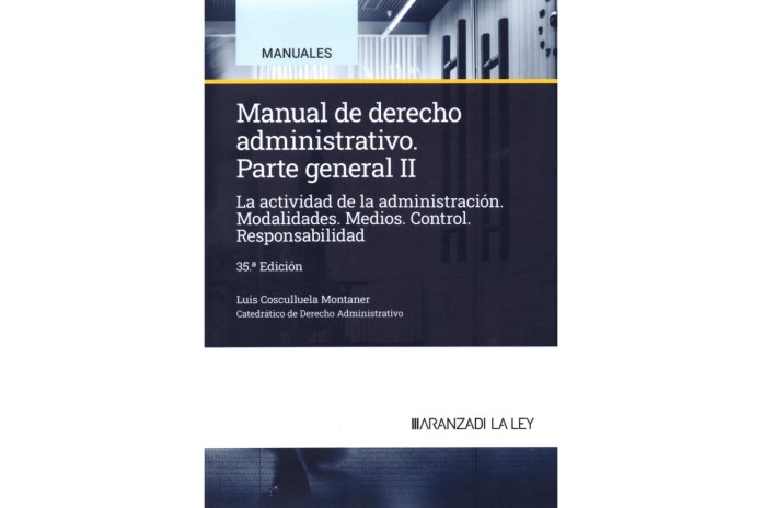 MANUAL DE DERECHO ADMINISTRATIVO - PARTE GENERAL - TOMOS I Y II