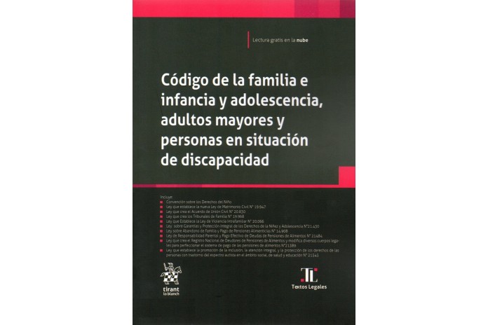 CÓDIGO DE LA FAMILIA E INFANCIA Y ADOLESCENCIA, ADULTOS MAYORES Y PERSONAS EN SITUACIÓN DE DISCAPACIDAD