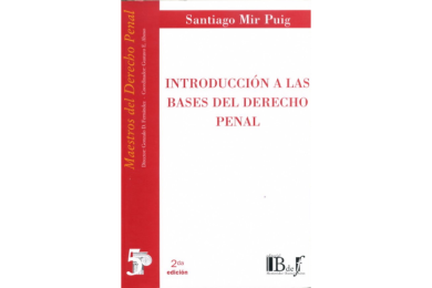 (5) INTRODUCCIÓN A LAS BASES DEL DERECHO PENAL