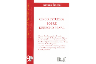 (9) CINCO ESTUDIOS SOBRE DERECHO PENAL
