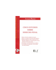 (9) CINCO ESTUDIOS SOBRE DERECHO PENAL