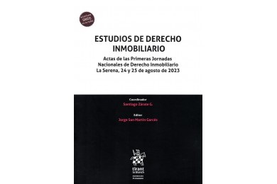 ESTUDIOS DE DERECHO INMOBILIARIO - ACTAS DE LAS PRIMERAS JORNADAS NACIONALES DE DERECHO INMOBILIARIO