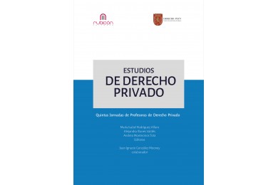 ESTUDIOS DE DERECHO PRIVADO - V JORNADAS DE PROFESORAS DE DERECHO PRIVADO