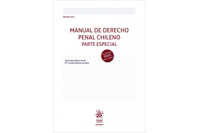 MANUAL DE DERECHO PENAL CHILENO - PARTE ESPECIAL (5ª Edición, 2025)