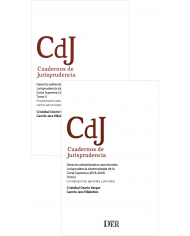 PACK DERECHO ADMINISTRATIVO SANCIONADOR. JURISPRUDENCIA SISTEMATIZADA DE LA CORTE SUPREMA (2018- 2025) - TOMOS I Y II