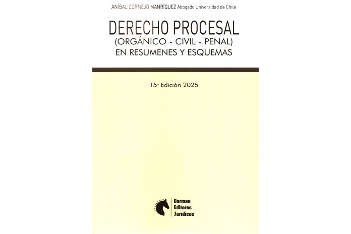 DERECHO PROCESAL (ORGÁNICO-CIVIL-PENAL) EN RESÚMENES Y ESQUEMAS