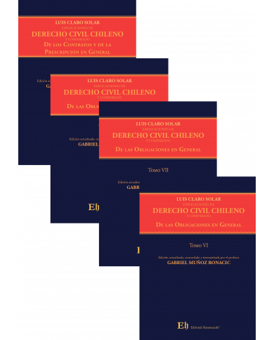 PACK EXPLICACIONES DE DERECHO CIVIL CHILENO Y COMPARADO
