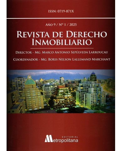 REVISTA DE DERECHO INMOBILIARIO - AÑO 9 - 2025