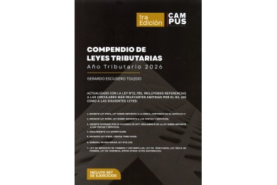 COMPENDIO DE LEYES TRIBUTARIAS AÑO TRIBUTARIO 2026