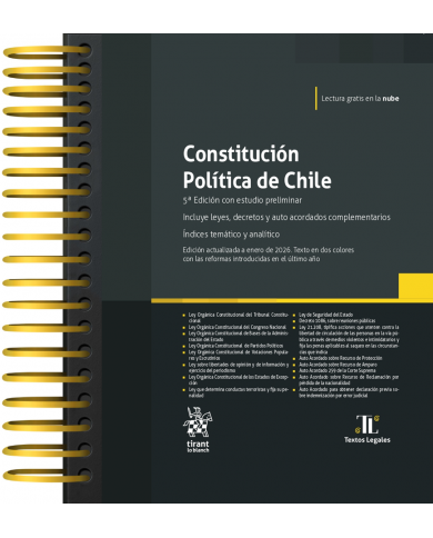 CONSTITUCIÓN POLÍTICA DE CHILE 2026 - TIRANT LO BLANCH
