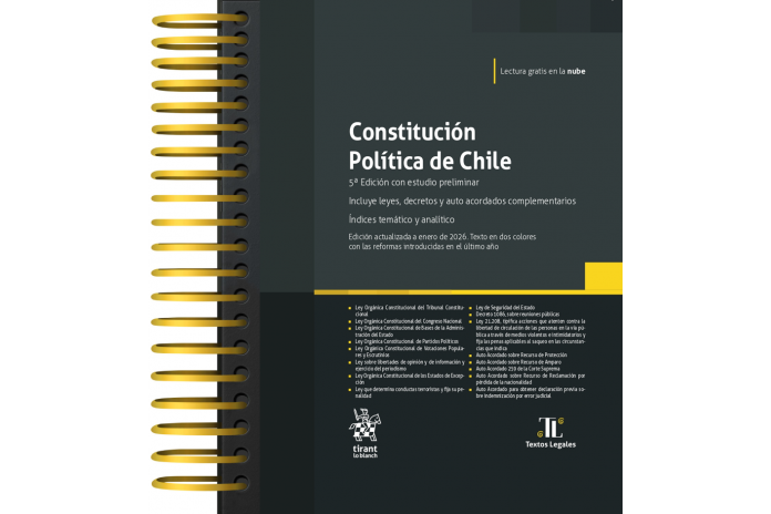 CONSTITUCIÓN POLÍTICA DE CHILE 2026 - TIRANT LO BLANCH