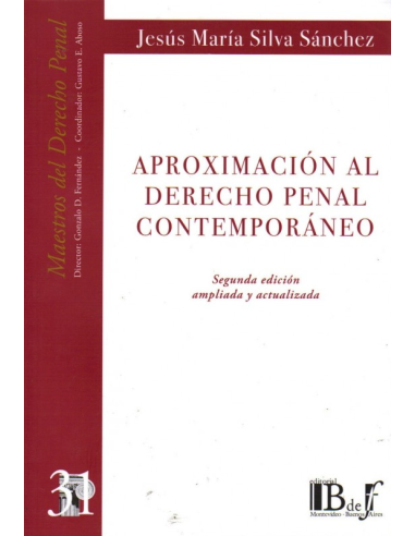(31) APROXIMACIÓN AL DERECHO PENAL CONTEMPORÁNEO
