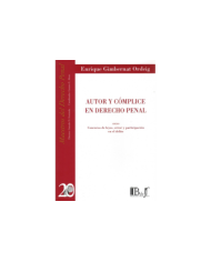 (20) AUTOR Y CÓMPLICE EN DERECHO PENAL
