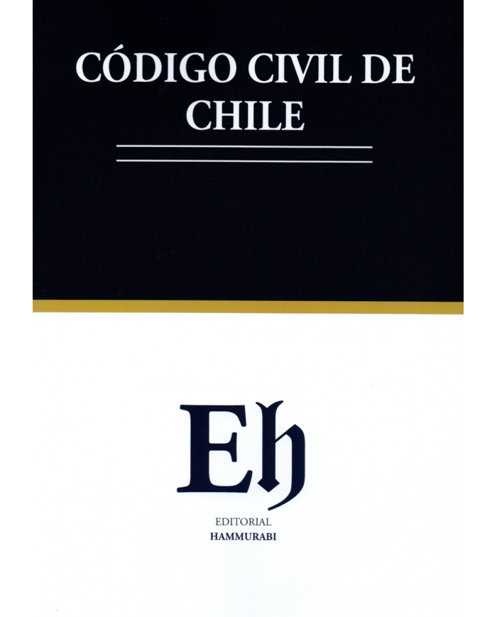 CÓDIGO CIVIL DE CHILE 2026 - EDICIÓN ESTUDIANTIL - EDITORIAL HAMMURABI
