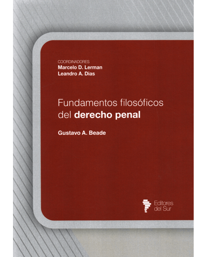 FUNDAMENTOS FILOSÓFICOS DEL DERECHO PENAL