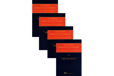 EXPLICACIONES DE DERECHO CIVIL CHILENO Y COMPARADO - LIBRO TERCERO - DE LA SUCESIÓN POR CAUSA DE MUERTE