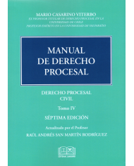 MANUAL DE DERECHO PROCESAL - TOMO IV - DERECHO PROCESAL CIVIL