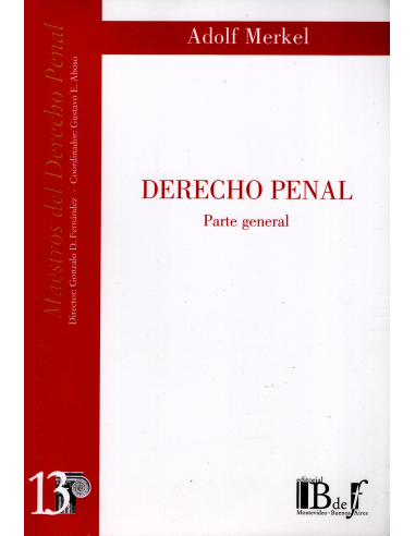 (13) DERECHO PENAL - PARTE GENERAL