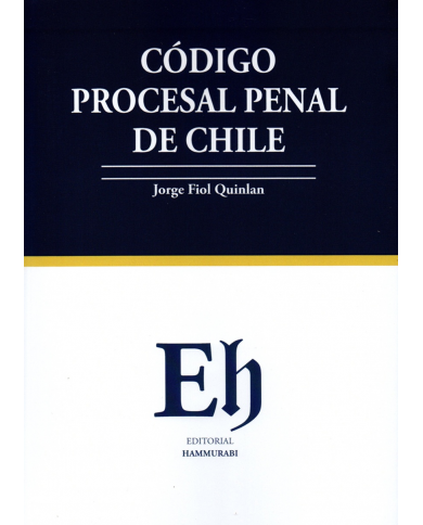 CÓDIGO PROCESAL PENAL DE CHILE 2026 - EDICIÓN ESTUDIANTIL - EDITORIAL HAMMURABI
