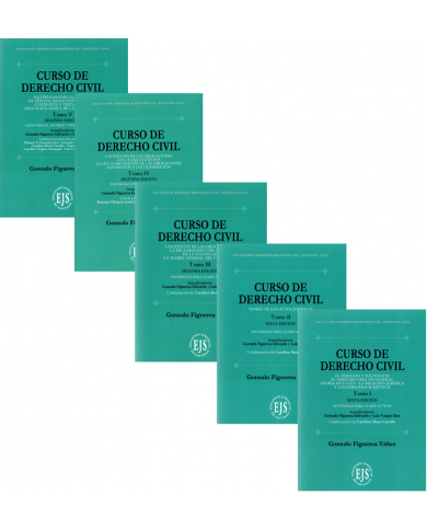PACK CURSO DE DERECHO CIVIL - 5 TOMOS