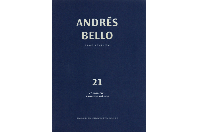 CÓDIGO CIVIL - PROYECTO INÉDITO (ANDRÉS BELLO)