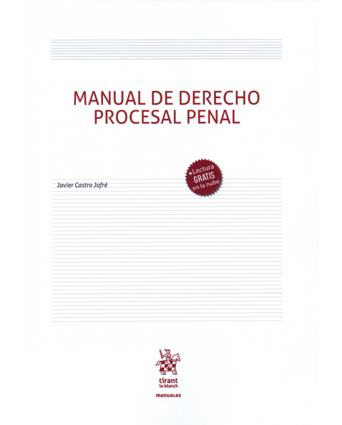 MANUAL DE DERECHO PROCESAL PENAL