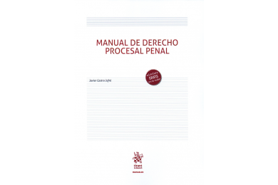 MANUAL DE DERECHO PROCESAL PENAL