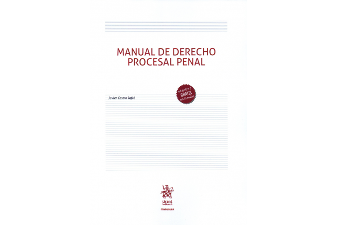 MANUAL DE DERECHO PROCESAL PENAL
