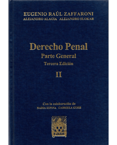 DERECHO PENAL - PARTE GENERAL - 2 TOMOS