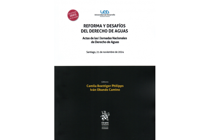 REFORMA Y DESAFÍOS DEL DERECHO DE AGUAS - ACTAS DE LAS I JORNADAS NACIONALES DE DERECHO DE AGUAS